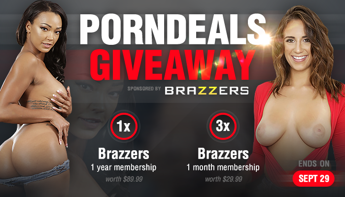 700px x 400px - Porndeals Giveaway: Win Brazzers Membership (Sep 16 â€“ Sep 29 , 2018) |  Porndeals